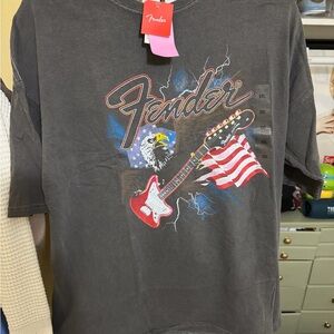 Fender guitar men’s tshirt xxl new
